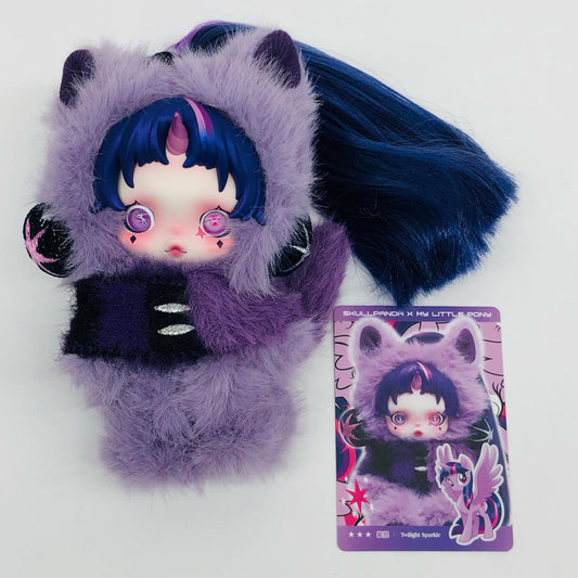 Twilight Sparkle「SKULLPANDA × My Little Pony シリーズ ぬいぐるみペンダント」【フィギュア】