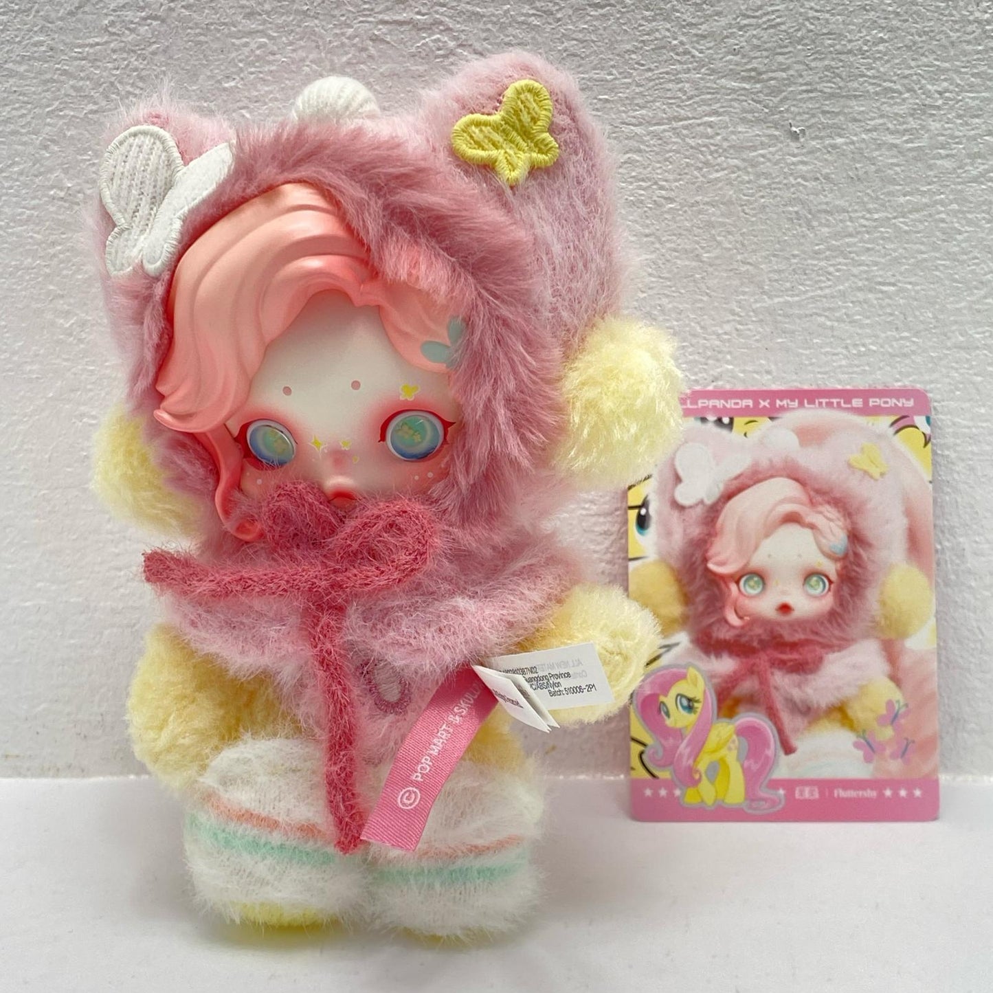 Fluttershy「SKULLPANDA × My Little Pony シリーズ ぬいぐるみペンダント」【フィギュア】