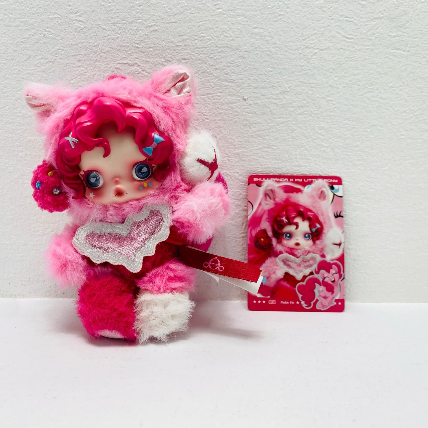 Pinkie Pie "SKULLPANDA × My Little Pony Series Plush Pendant" [Figure]