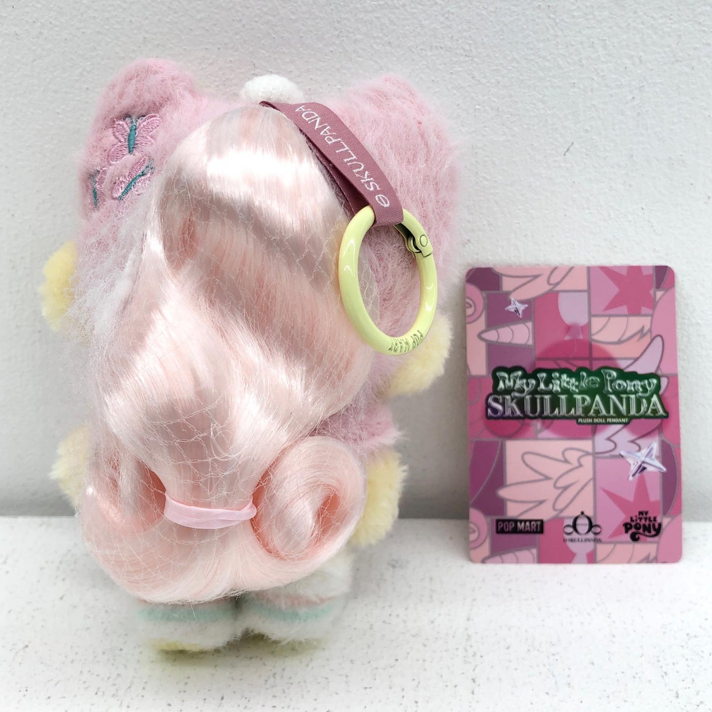 Fluttershy "SKULLPANDA × My Little Pony Series Plush Pendant" [Figure]