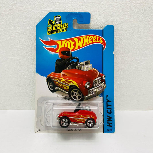 1/64 PEDAL DRIVER(レッド) 「Hpt Wheels HW CITY」