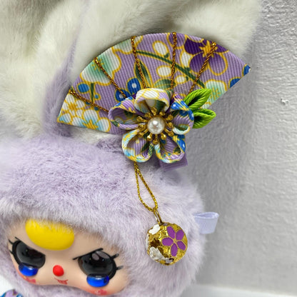 紫いもまんじゅう TOP TOY Baby Three Macaron Cute Bunny Series Plush