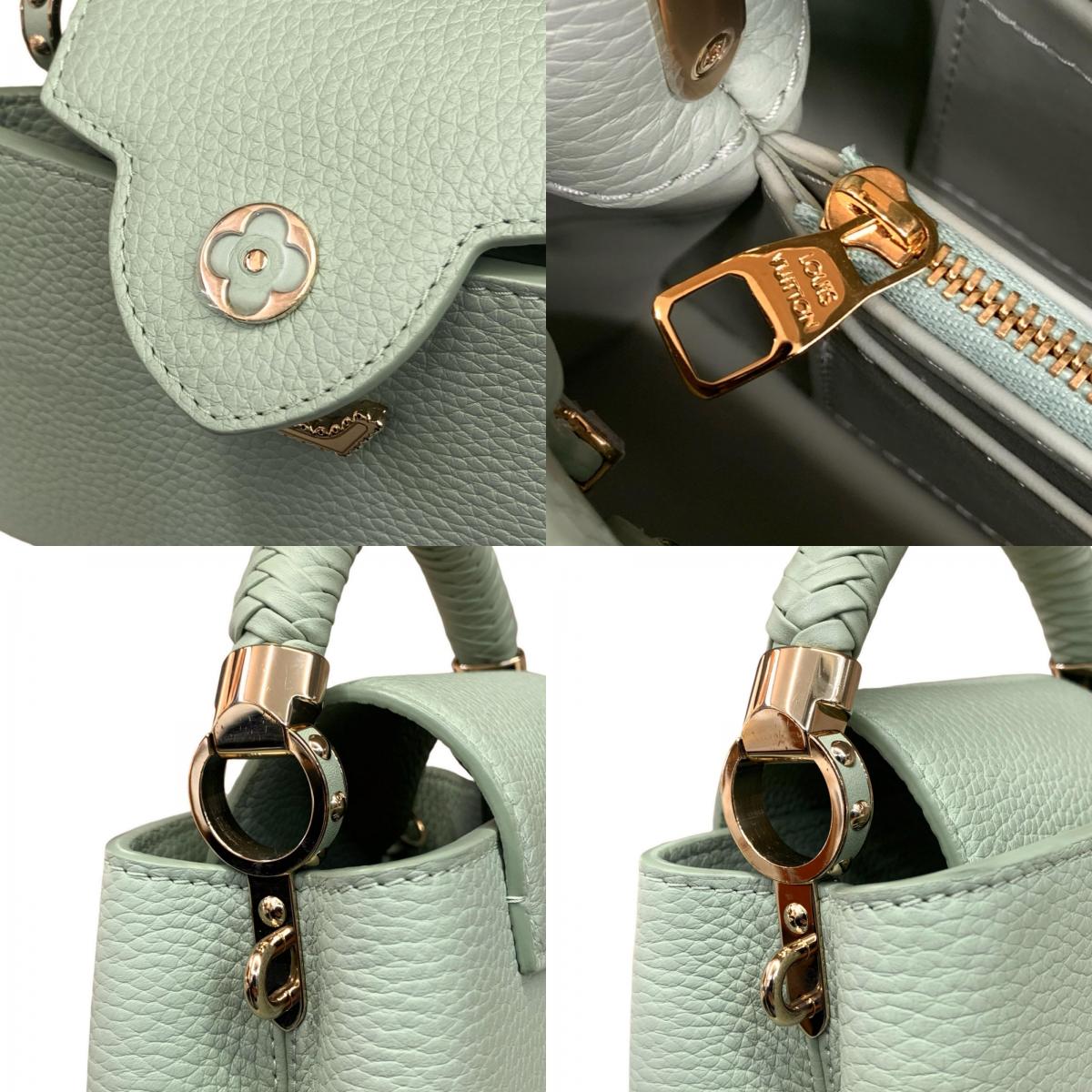 LOUIS VUITTON | ルイ・ヴィトン カプシーヌMINI ハンドバッグ M15157 ブルー【瀬戸大橋店】