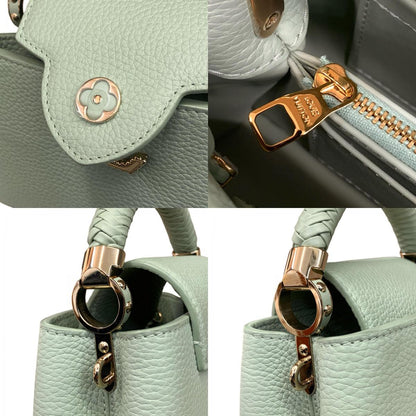 LOUIS VUITTON | ルイ・ヴィトン カプシーヌMINI ハンドバッグ M15157 ブルー【瀬戸大橋店】
