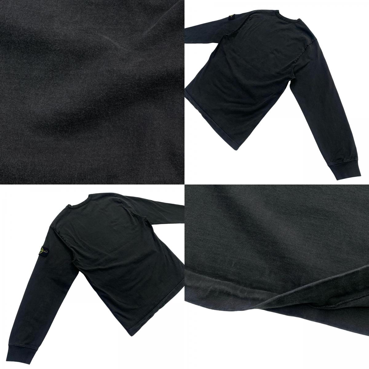 STONE ISLAND | ストーンアイランド 長袖Ｔシャツ 741564450 ブラック サイズ：XL