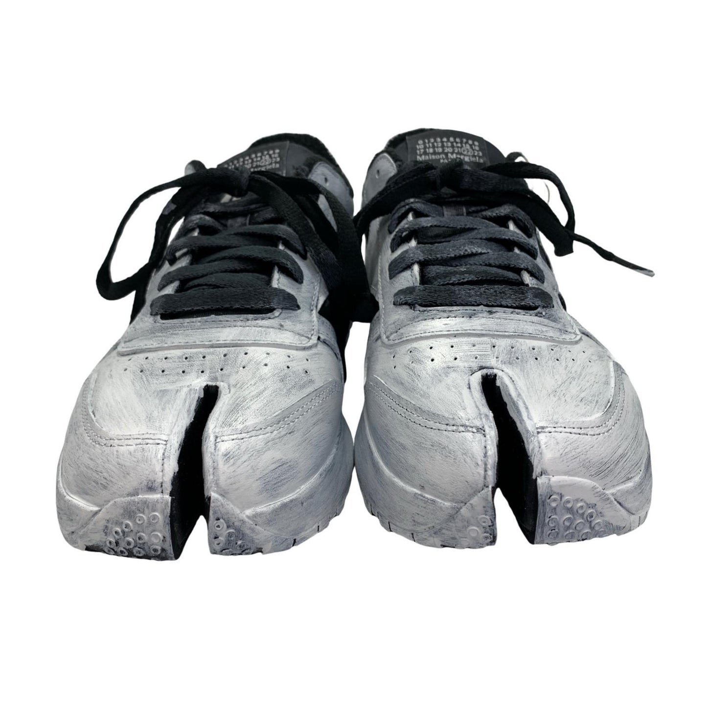 Maison Margiela | メゾンマルジェラ Classic Leather Tabi DQ 'Black/Black/Footwear White' スニーカー ホワイト 28cm