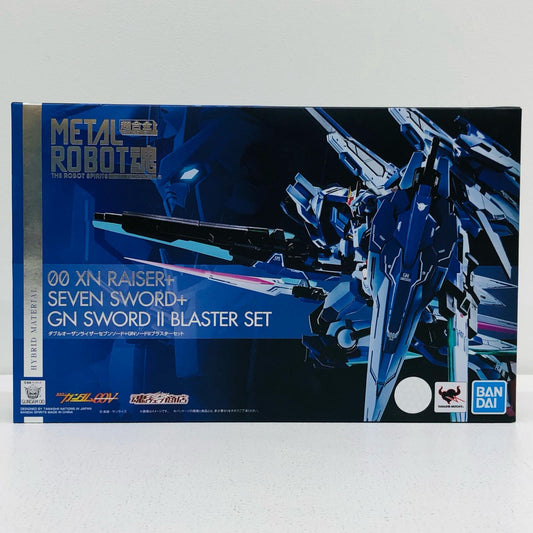 METALROBOT魂＜SIDEMS＞ダブルオーザンライザーセブンソード+GNソードIIブラスターセット「機動戦士ガンダム00(ダブルオー)」魂ウェブ商店限定【フィギュア】