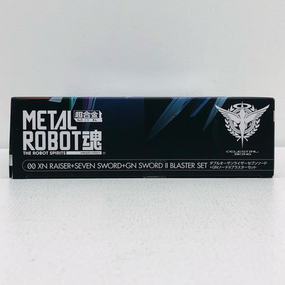 METAL ROBOT SPIRITS (SIDE MS) 00 XN Raiser Seven Sword + GN Sword II Blaster Set "Mobile Suit Gundam 00" Tamashii Web Shop Exclusive [Figure]