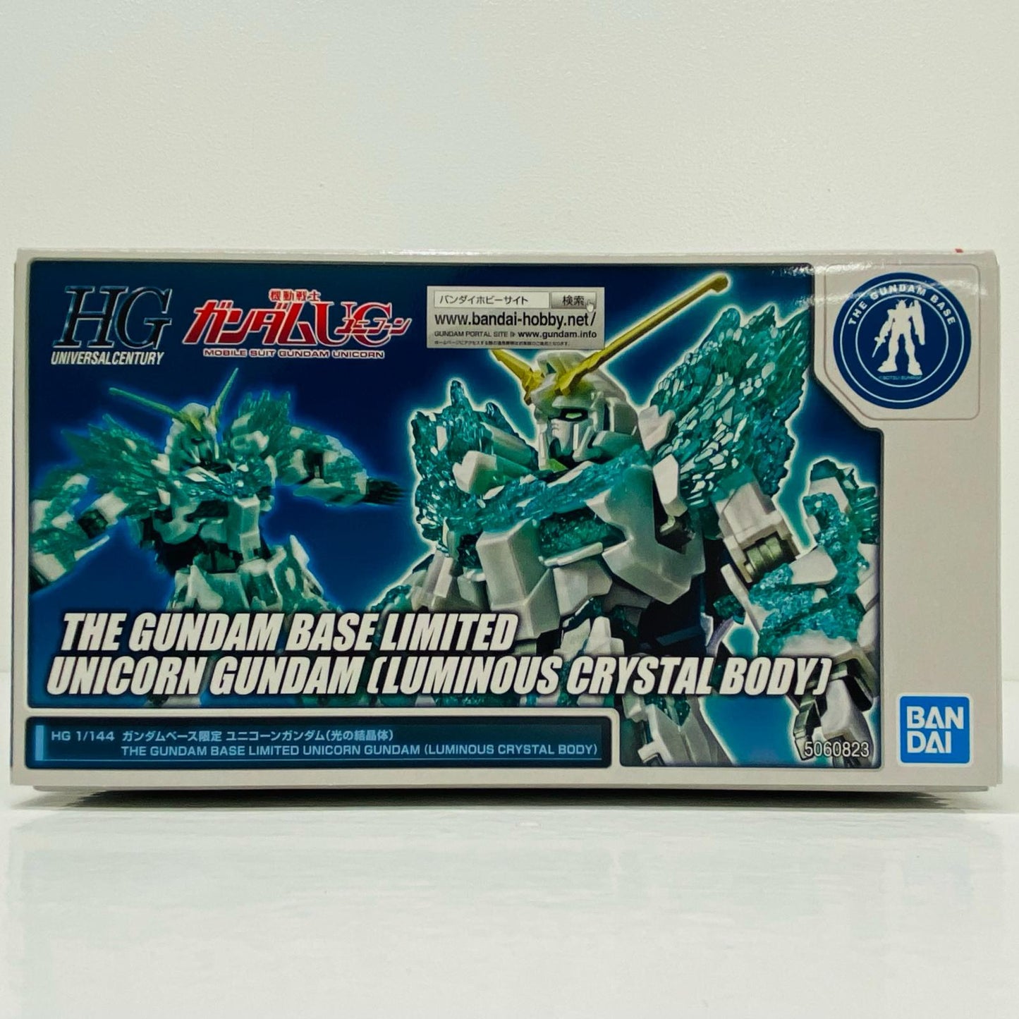 1/144 HGUC RX-0 Unicorn Gundam (Crystal of Light) "Mobile Suit Gundam UC" Gundam Base Limited [5060823]