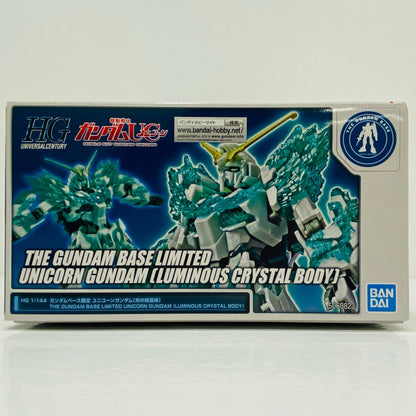 1/144 HGUC RX-0 Unicorn Gundam (Crystal of Light) "Mobile Suit Gundam UC" Gundam Base Limited [5060823]