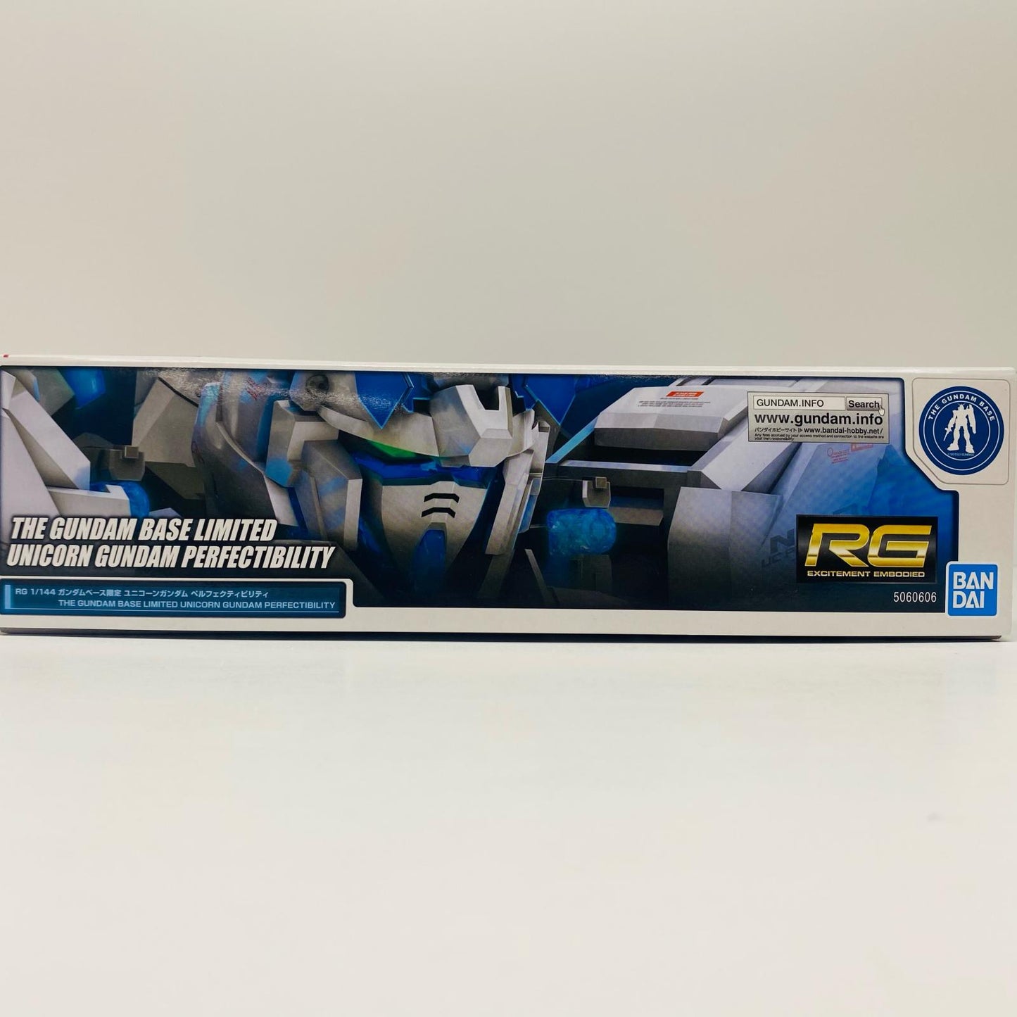 1/144 RG RX-0 Unicorn Gundam Perfectibility "Mobile Suit Gundam UC" THE GUNDAM BASE Limited [5060606]