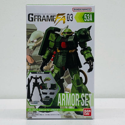 3.ザクII改 アーマーセット 「機動戦士ガンダム GフレームFA 03」【フィギュア】