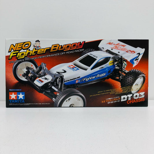 1/10 ネオ マイティフロッグ(DT-03) 「電動RCカーシリーズ No.587」 組み立てキット [58587]【フィギュア】