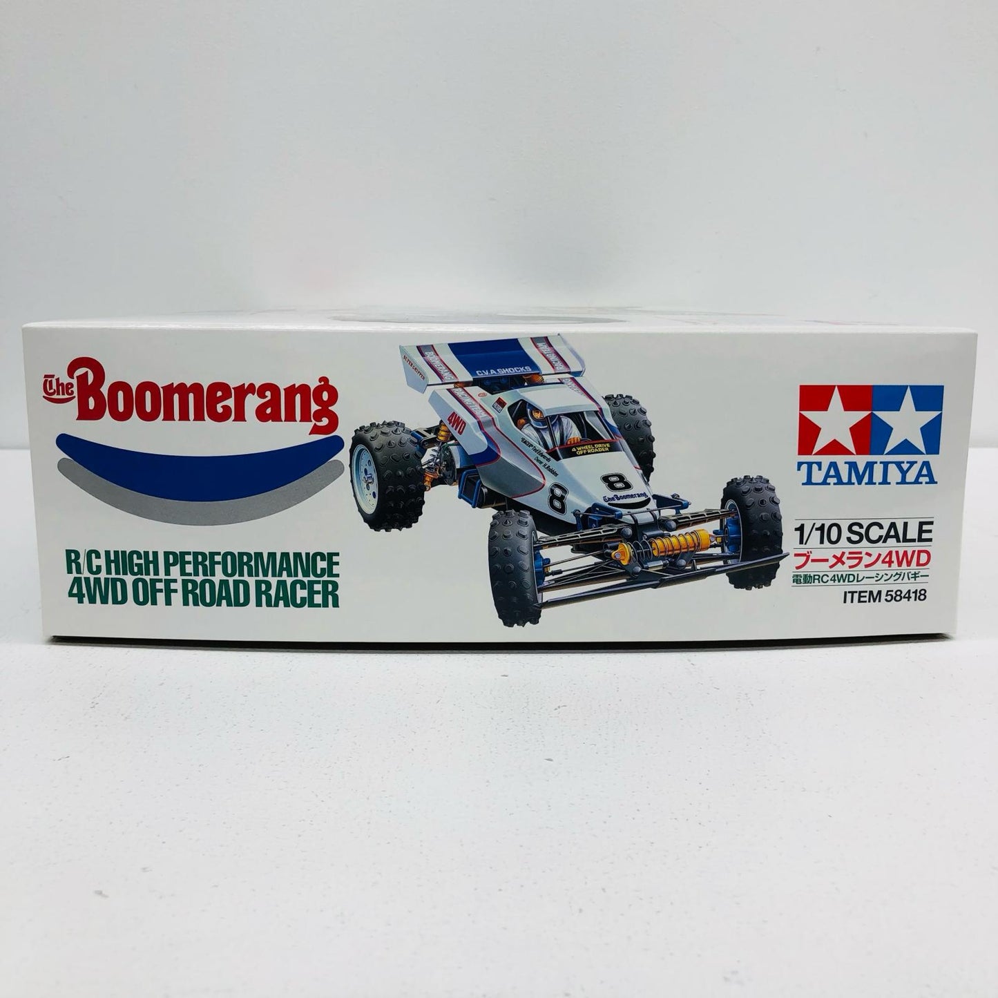 1/10 Boomerang 4WD "Electric RC Car Series No. 418" Assembly Kit [58418] [Figure]