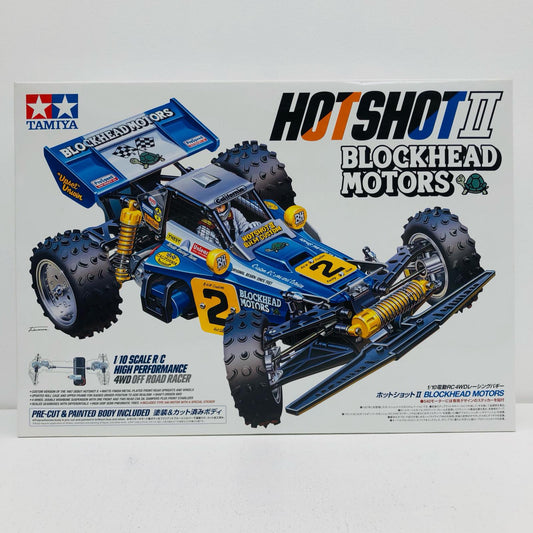 1/10 ホットショットII BLOCKHEAD MOTORS 「電動RCカーシリーズ No.710」 [58710]【フィギュア】