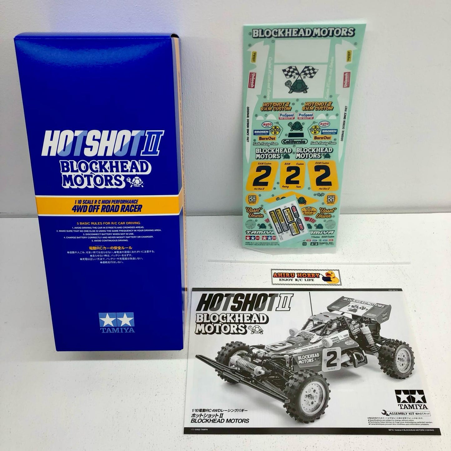 1/10 Hotshot II BLOCKHEAD MOTORS "Electric RC Car Series No. 710" [58710] [Figure]