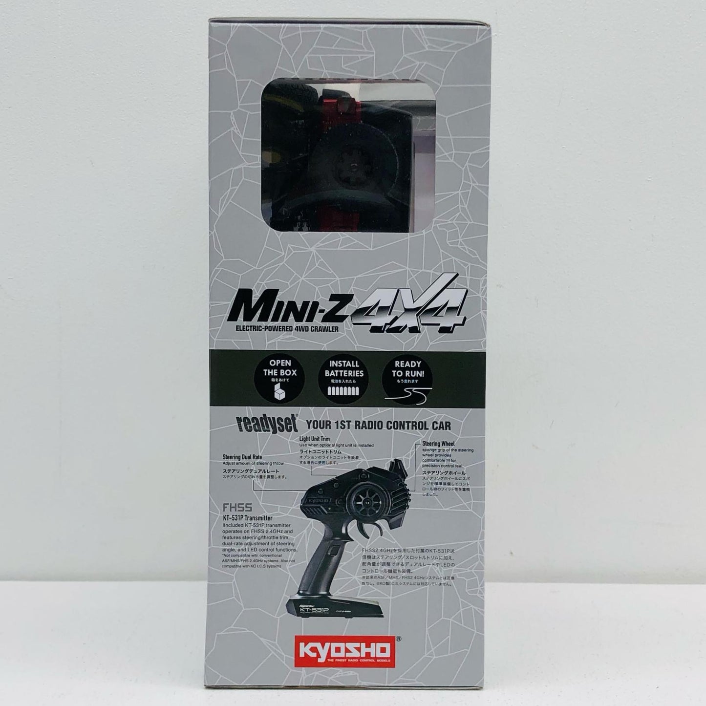 MX-01 r/s Jeep Wrangler Rubicon Ready Set (Red) "Mini-Z 4x4 Series" [32521R]【Figure】