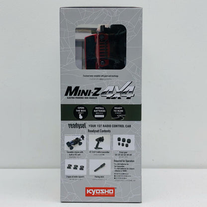 MX-01 r/s Jeep Wrangler Rubicon Ready Set (Red) "Mini-Z 4x4 Series" [32521R]【Figure】