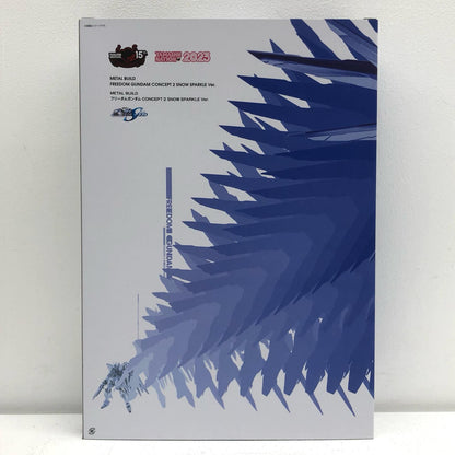METALBUILDフリーダムガンダムCONCEPT2SNOWSPARKLEVer.「機動戦士ガンダムSEED」TAMASHIINATION2023＆事後通販限定【フィギュア】