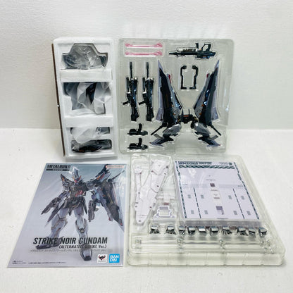 METALBUILDストライクノワールオルタナティブストライクVer.「機動戦士ガンダムSEEDC.E.73-STARGAZER-」魂ウェブ商店限定【フィギュア】