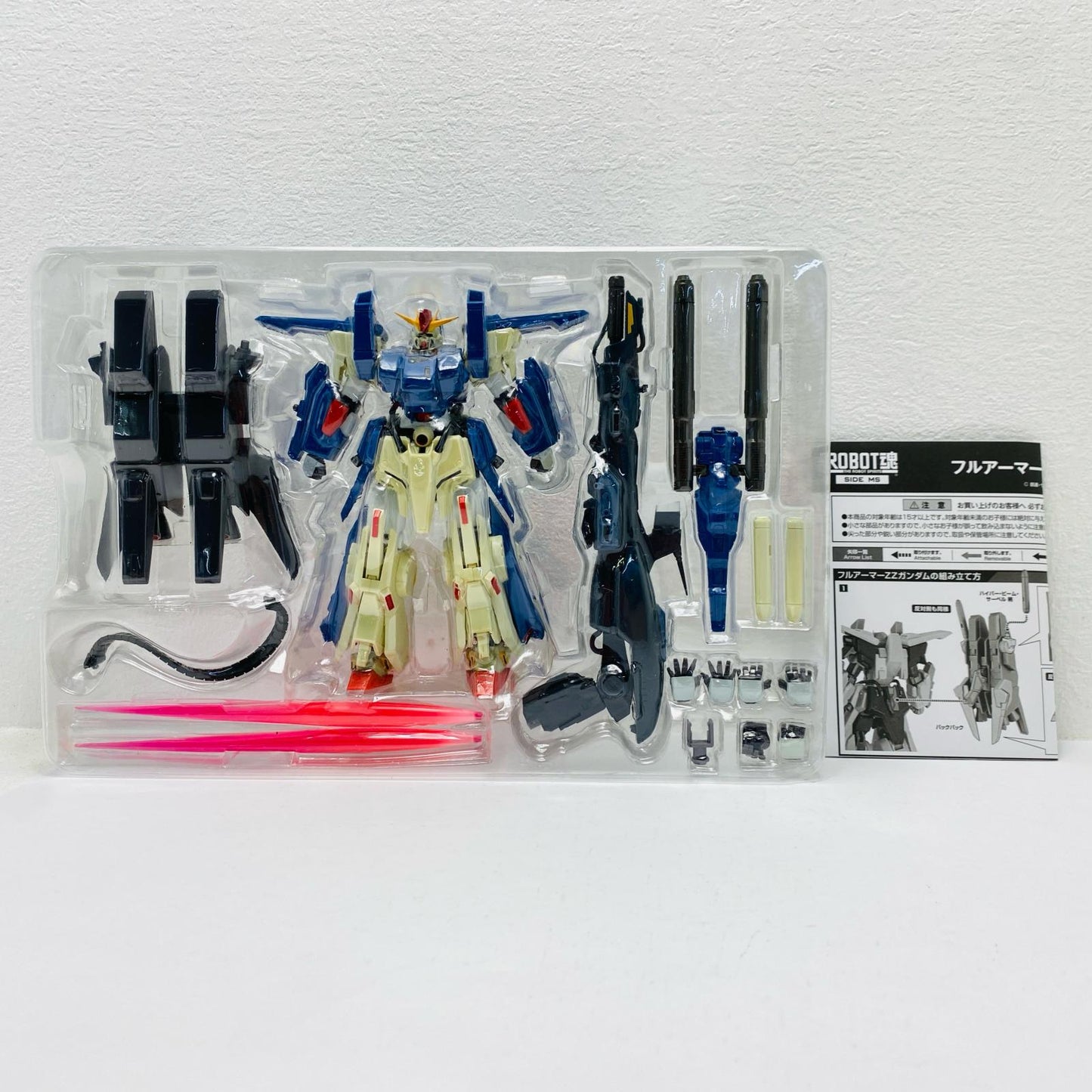 ROBOT SPIRITS <SIDE MS> FA-010S Full Armor ZZ Gundam "Mobile Suit Gundam ZZ" Tamashii Web Store Limited [Figure]