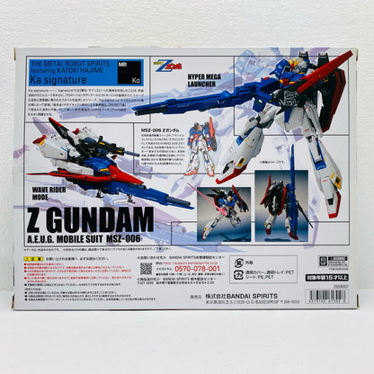 METAL ROBOT Spirits (Ka signature) <SIDE MS> Z Gundam "Mobile Suit Z Gundam" [Figure]