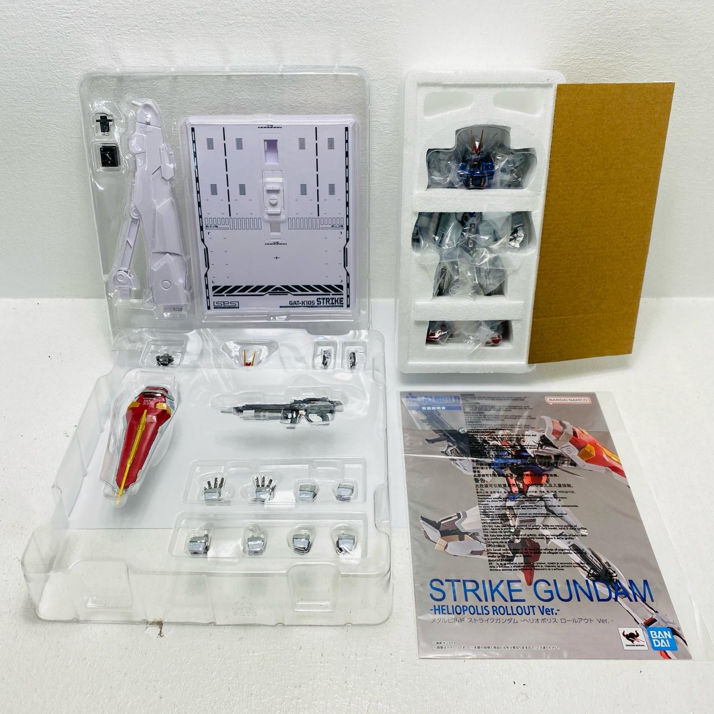 METAL BUILD STRIKE GUNDAM -HELIOPOLIS ROLLOUT Ver.- "Mobile Suit Gundam SEED" Tamashii Store Exclusive [Figure]