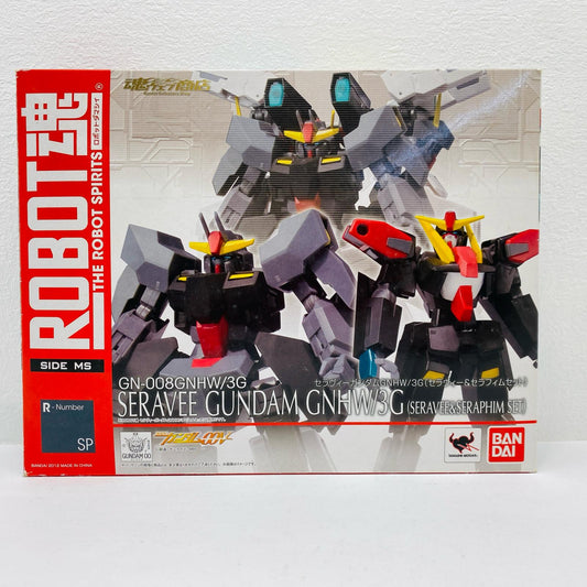 ROBOT魂＜SIDEMS＞GN-008GNHW/3GセラヴィーガンダムGNHW/3G(セラヴィー＆セラフィムセット)「機動戦士ガンダム00V(ダブルオーブイ)」魂ウェブ商店限定【フィギュア】