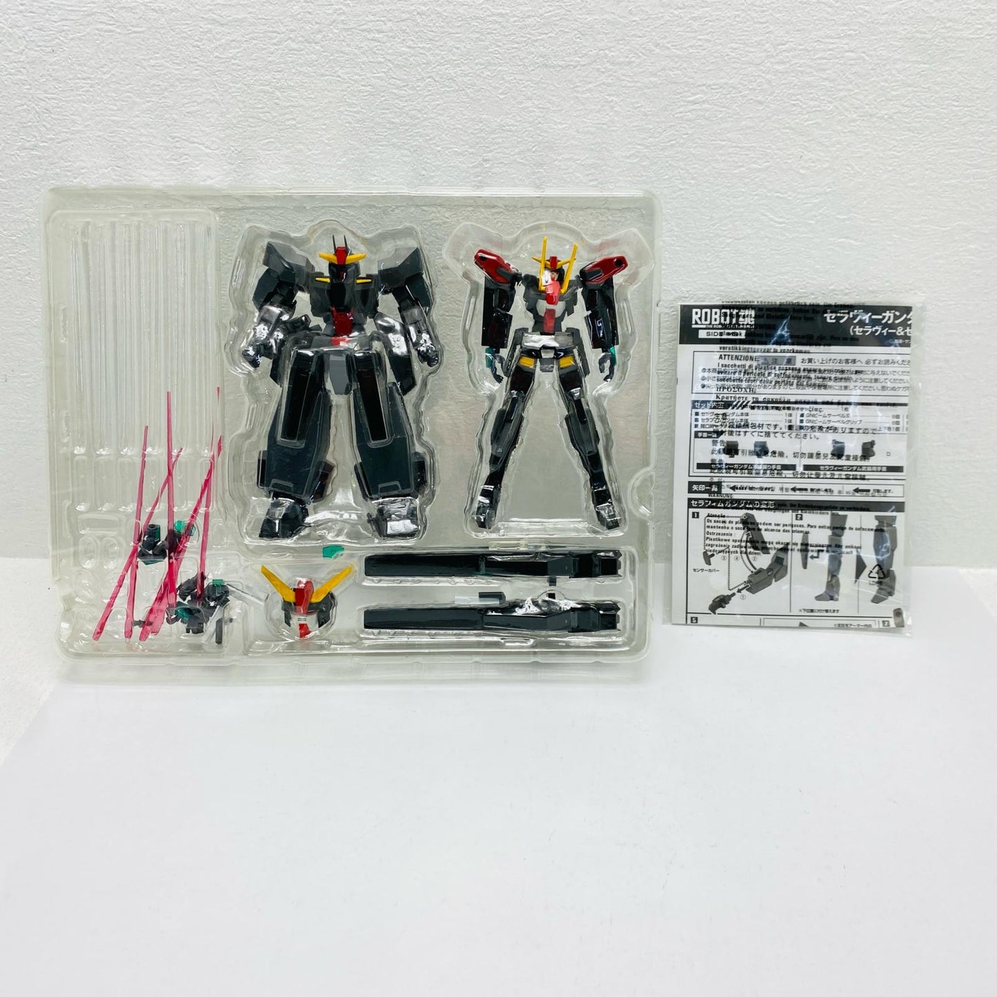 ROBOT魂＜SIDEMS＞GN-008GNHW/3GセラヴィーガンダムGNHW/3G(セラヴィー＆セラフィムセット)「機動戦士ガンダム00V(ダブルオーブイ)」魂ウェブ商店限定【フィギュア】