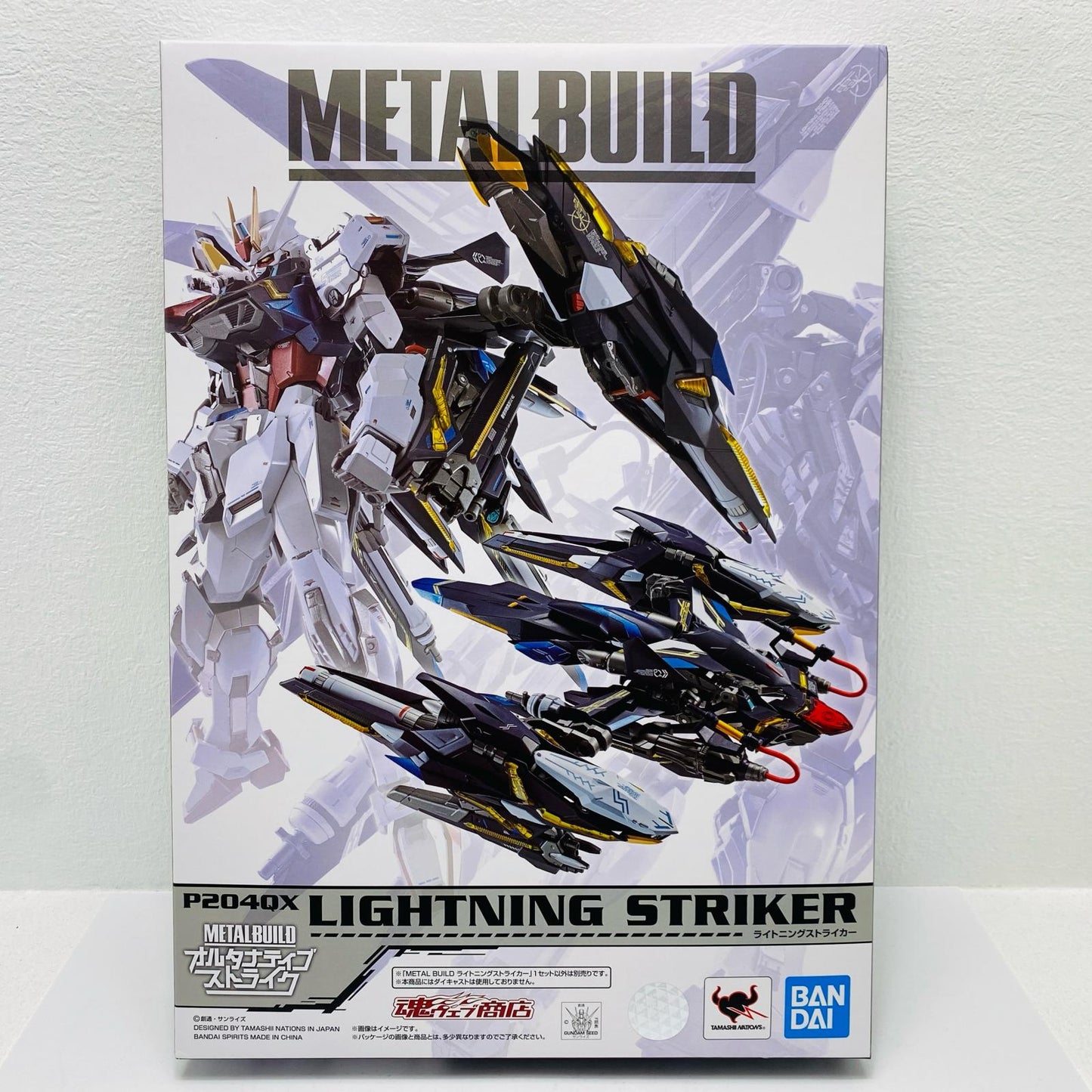 METAL BUILD P204QX LIGHTNING STRIKER "Mobile Suit Gundam SEED" Tamashii Web Store Exclusive [Figure]