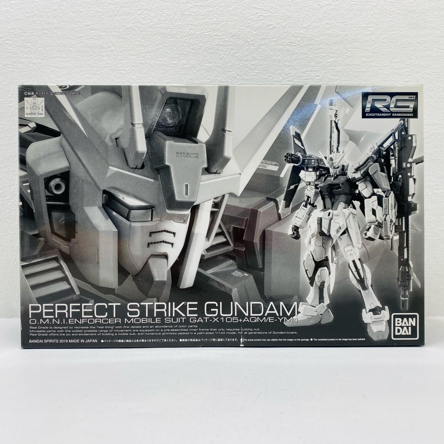 1/144 RG GAT-X105+AQM/E-YM1 Perfect Strike Gundam "Mobile Suit Gundam SEED" Premium Bandai Limited [5058086]