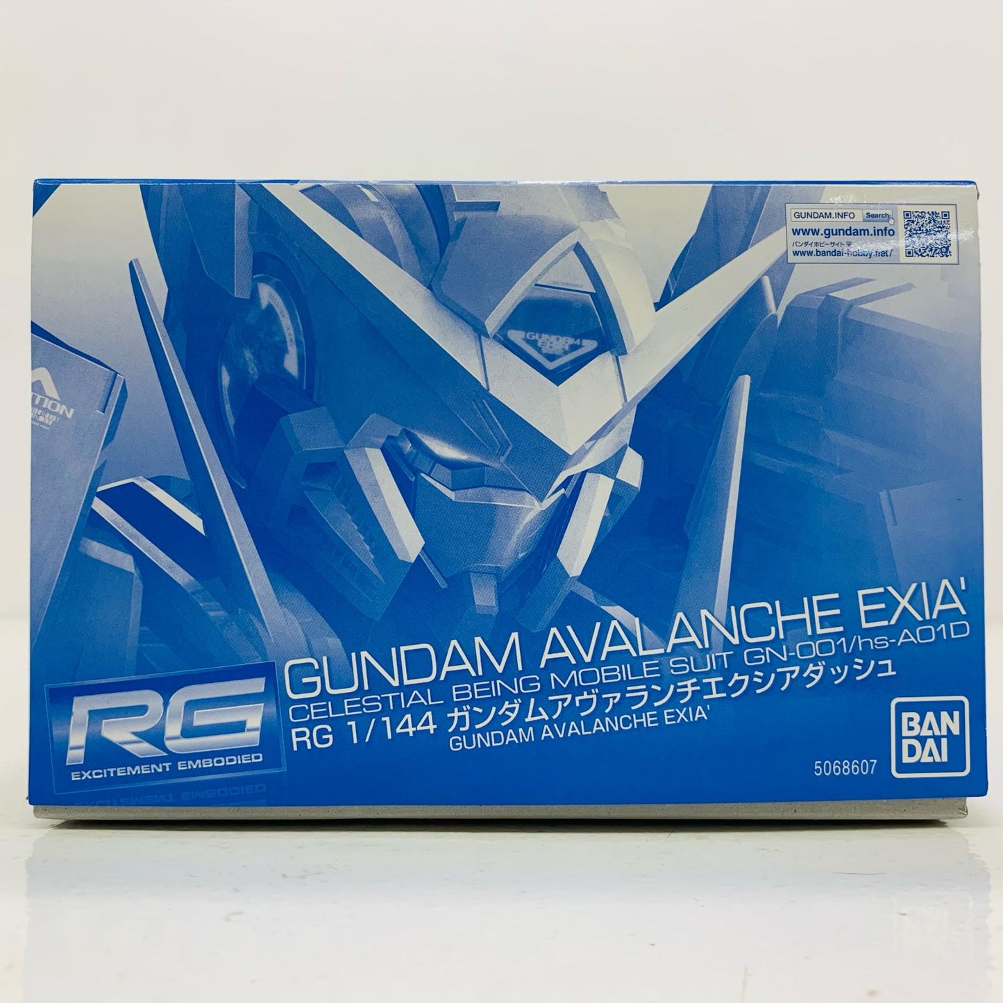 1/144 RG GN-001/hs-A01D Gundam Avalanche Exia Dash "Mobile Suit Gundam 00V Senki" Premium Bandai Exclusive [5068607]