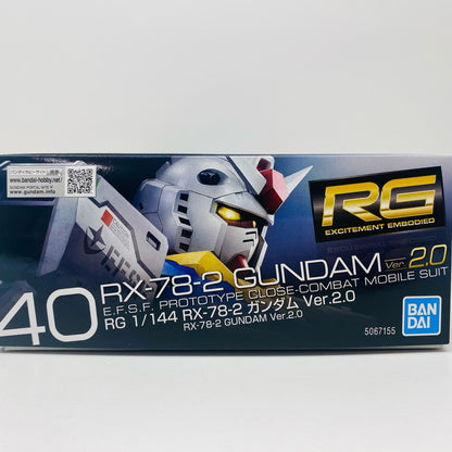 1/144 RG RX-78-2 Gundam Ver.2.0 "Mobile Suit Gundam" [2700762]