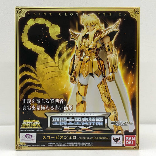 聖闘士聖衣神話EX スコーピオンミロ ORIGINAL COLOR EDITION 聖闘士星矢 魂ウェブ商店限定【フィギュア】