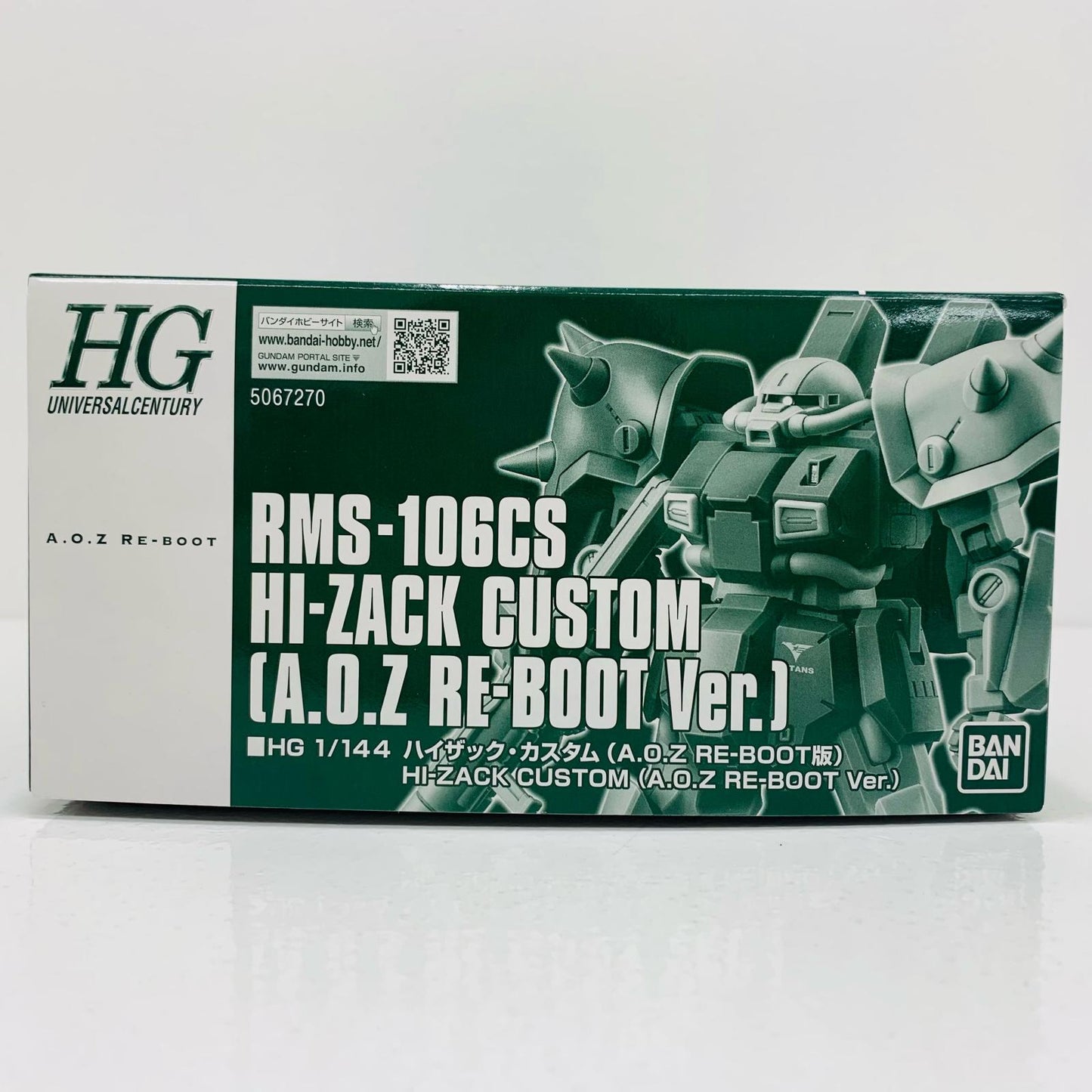 1/144 HG RMS-106CS Hizack Custom (A.O.Z RE-BOOT Ver.) "A.O.Z RE-BOOT Gundam Inle -The Dream that Black Rabbit Saw-" Premium Bandai Exclusive [5067270]
