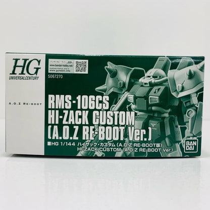 1/144 HG RMS-106CS Hizack Custom (A.O.Z RE-BOOT Ver.) "A.O.Z RE-BOOT Gundam Inle -The Dream that Black Rabbit Saw-" Premium Bandai Exclusive [5067270]