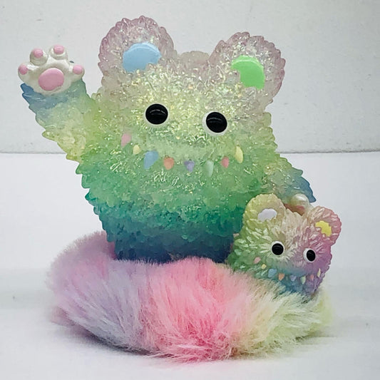 【シークレット】New Friend 「POPMART INSTINCTOY Monster Fluffy Fantasy Journey シリーズ」【フィギュア】