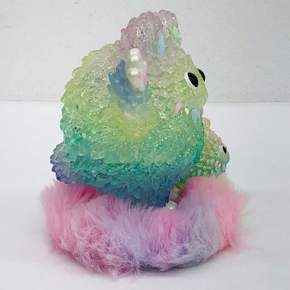 【シークレット】New Friend 「POPMART INSTINCTOY Monster Fluffy Fantasy Journey シリーズ」【フィギュア】