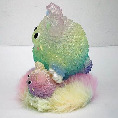 【シークレット】New Friend 「POPMART INSTINCTOY Monster Fluffy Fantasy Journey シリーズ」【フィギュア】