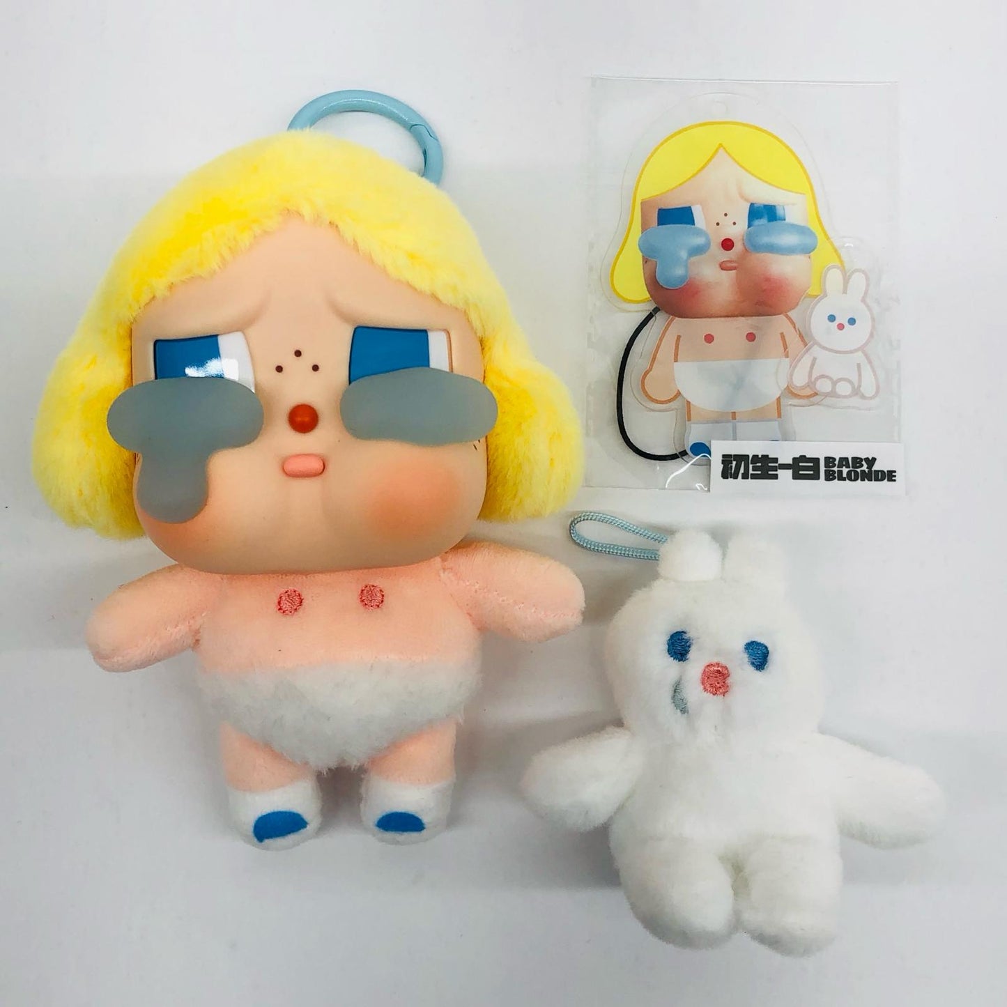 SECRET「CRYBABY Crying Again シリーズビニールフェイスぬいぐるみ」 POPMART【フィギュア】