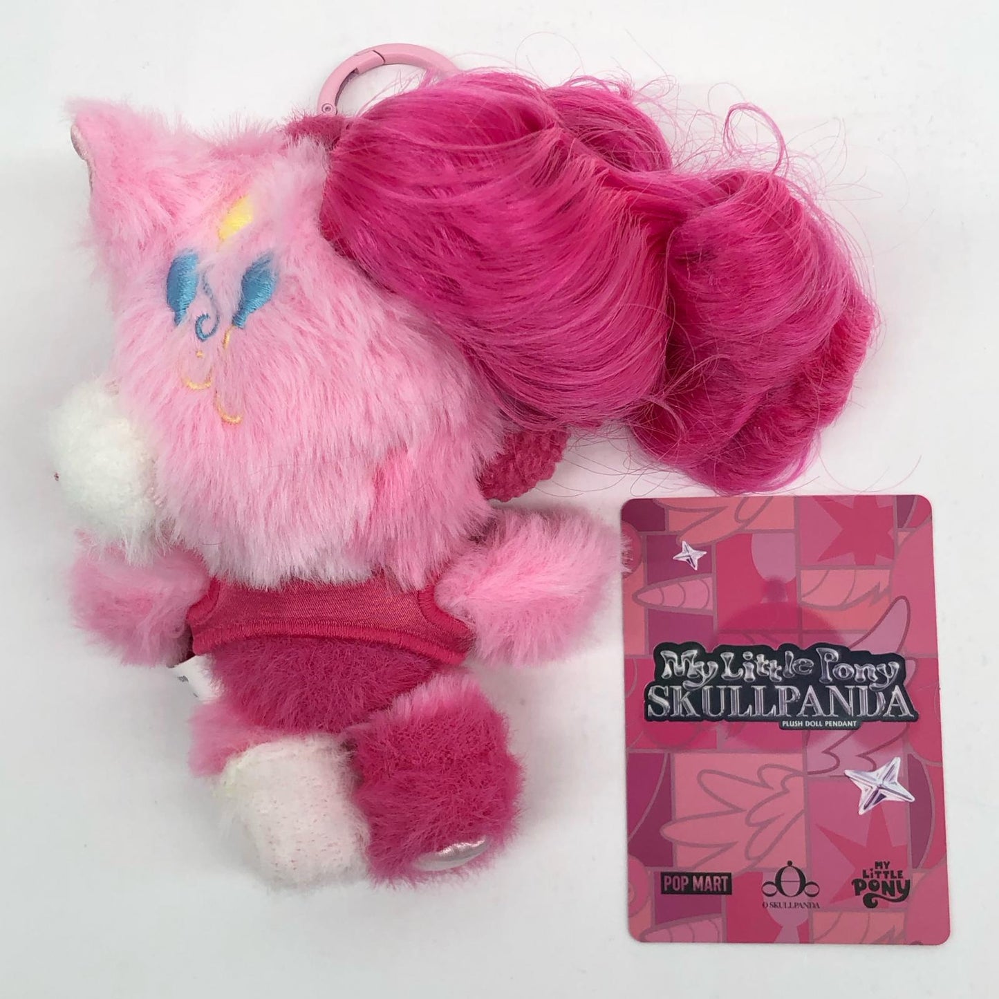 Pinkie Pie「SKULLPANDA × My Little Pony シリーズ ぬいぐるみペンダント」【フィギュア】