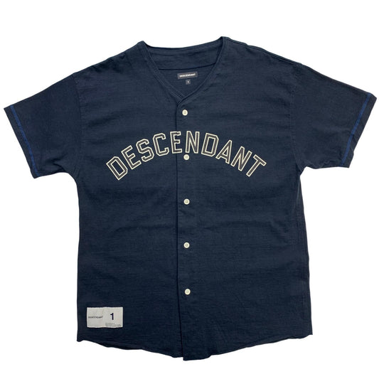 DESCENDANT | ディセンダント BEARS SS SHIRT 半袖シャツ ネイビー