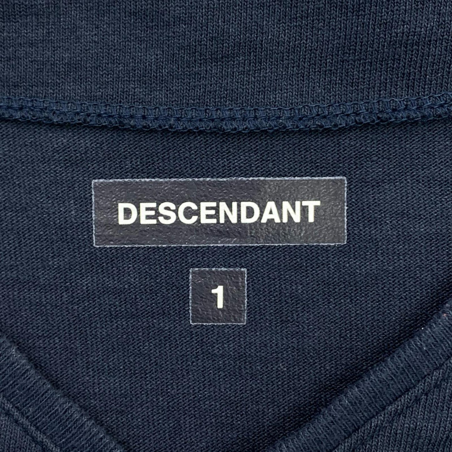 DESCENDANT | ディセンダント BEARS SS SHIRT 半袖シャツ ネイビー