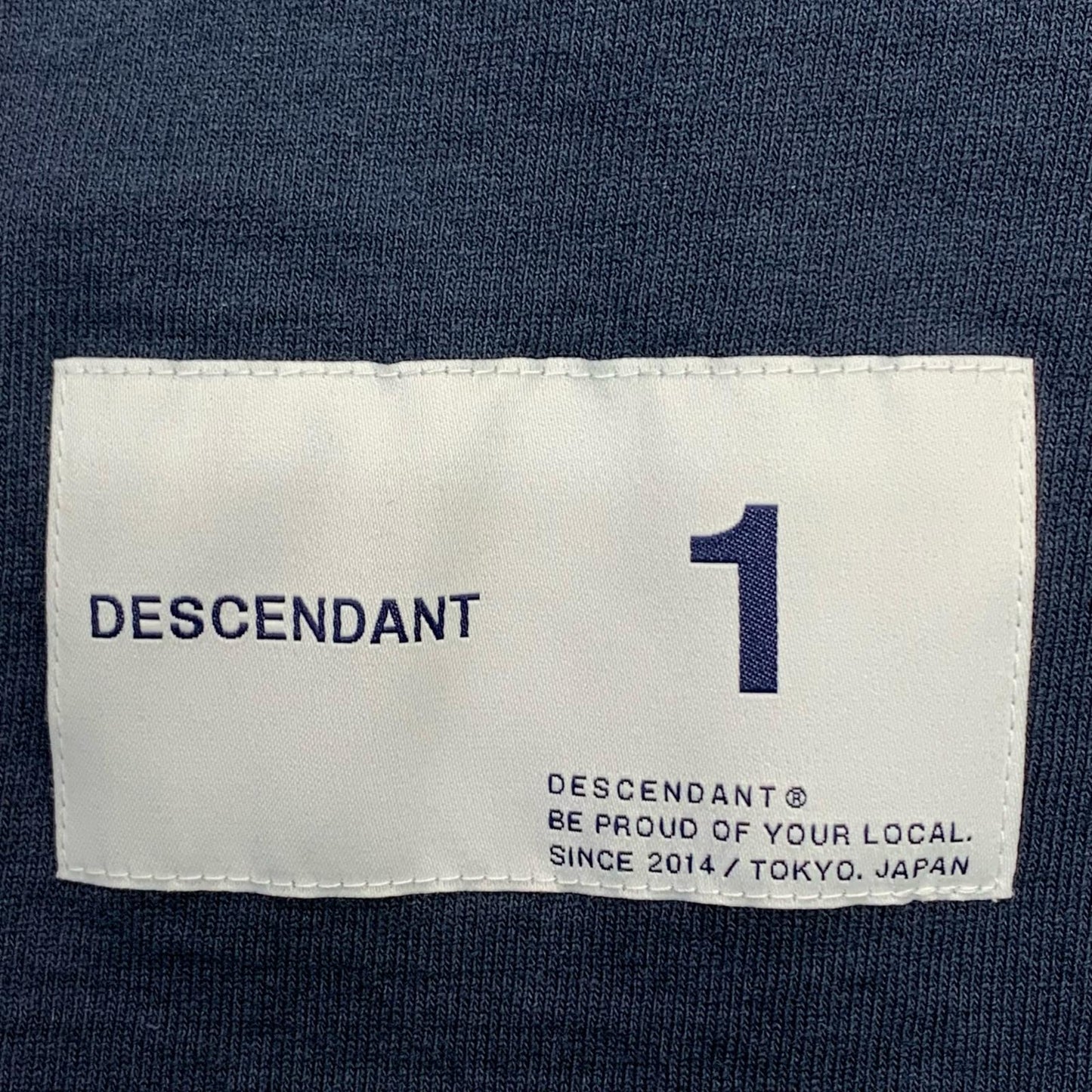 DESCENDANT | ディセンダント BEARS SS SHIRT 半袖シャツ ネイビー