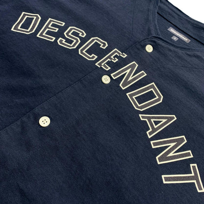 DESCENDANT | ディセンダント BEARS SS SHIRT 半袖シャツ ネイビー