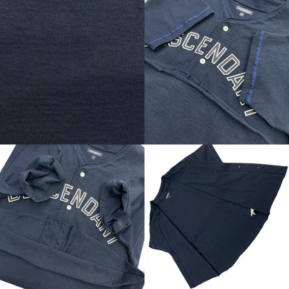DESCENDANT | ディセンダント BEARS SS SHIRT 半袖シャツ ネイビー