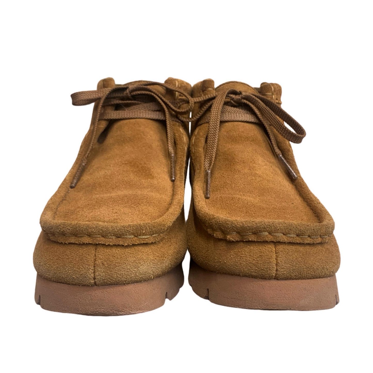 Clarks | クラークス BEAMS別注 ワラビー モカシン ブラウン 24cm