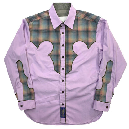 Maison Margiela | メゾンマルジェラ ×PENDLETON ウエスタンシャツ 長袖シャツ パープル サイズ：37