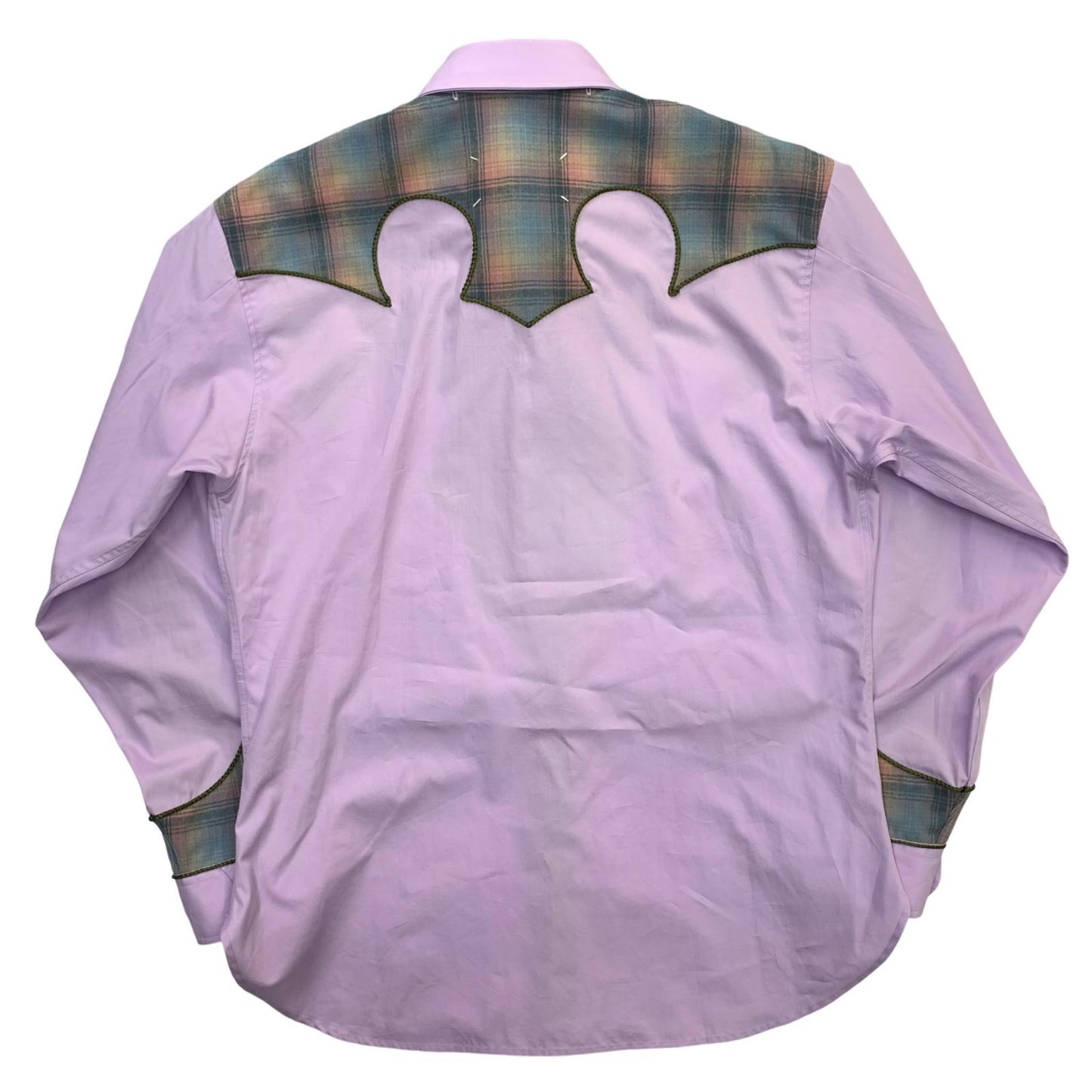 Maison Margiela | メゾンマルジェラ ×PENDLETON ウエスタンシャツ 長袖シャツ パープル サイズ：37