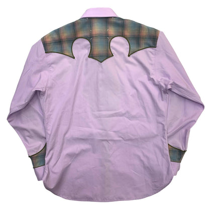 Maison Margiela | メゾンマルジェラ ×PENDLETON ウエスタンシャツ 長袖シャツ パープル サイズ：37